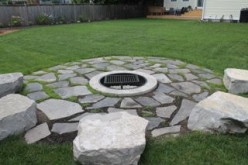 Flagstone Fireplace in Collingwood, ON
